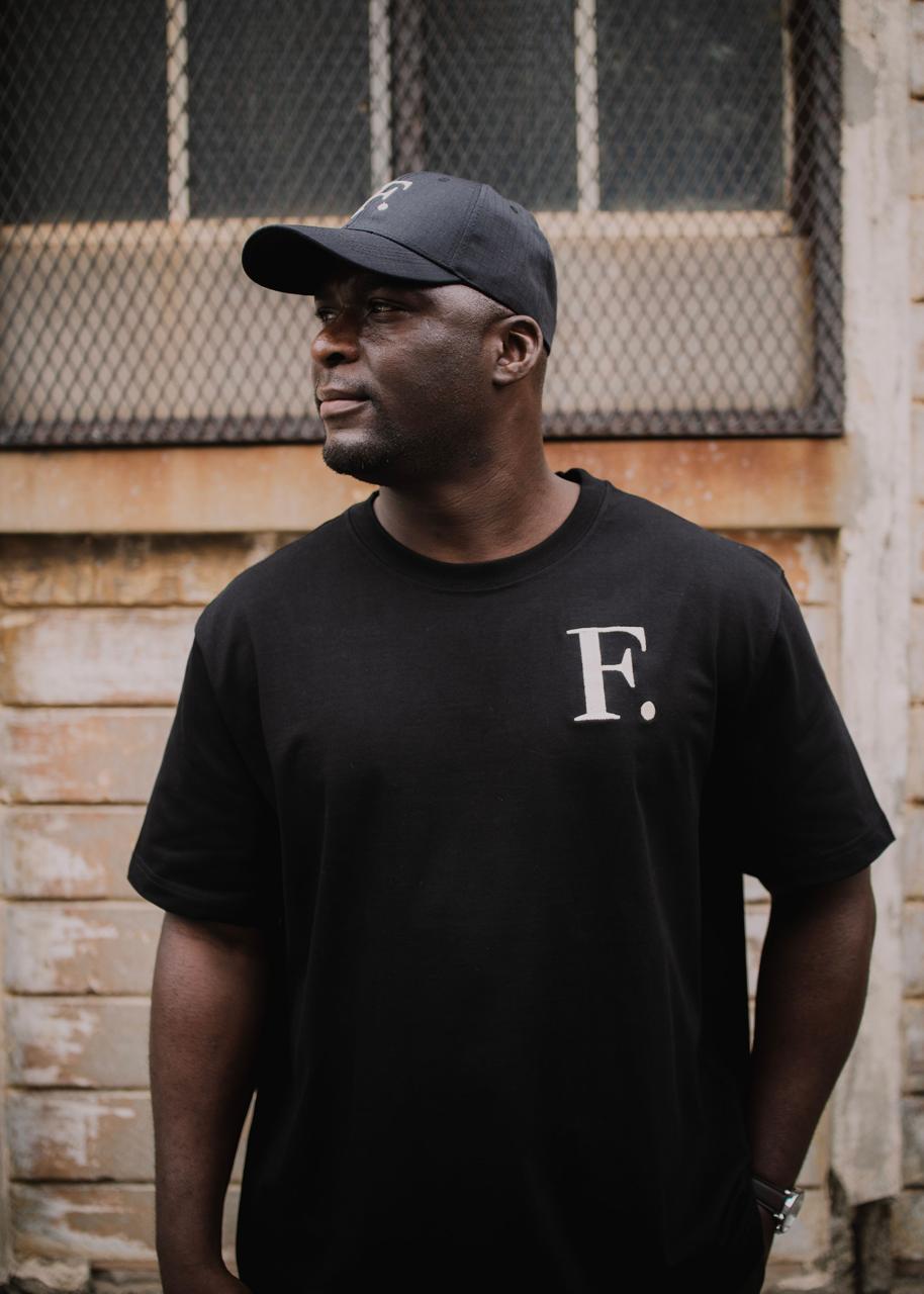 The F. Essential Tee in Black